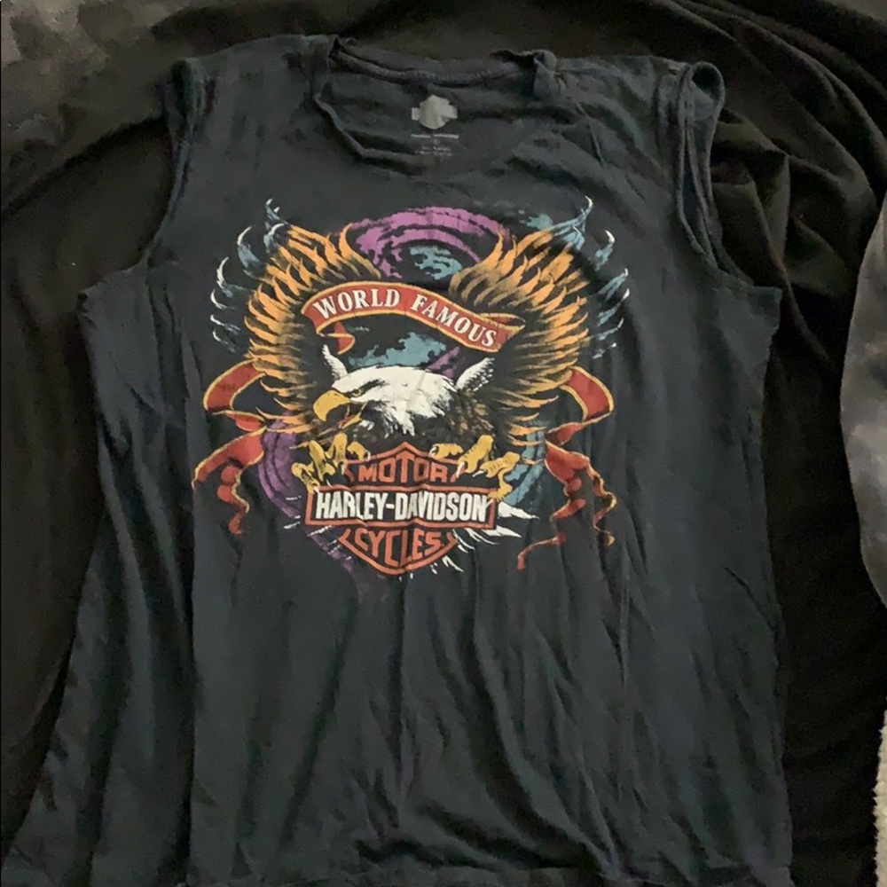 Harley Davidson tank